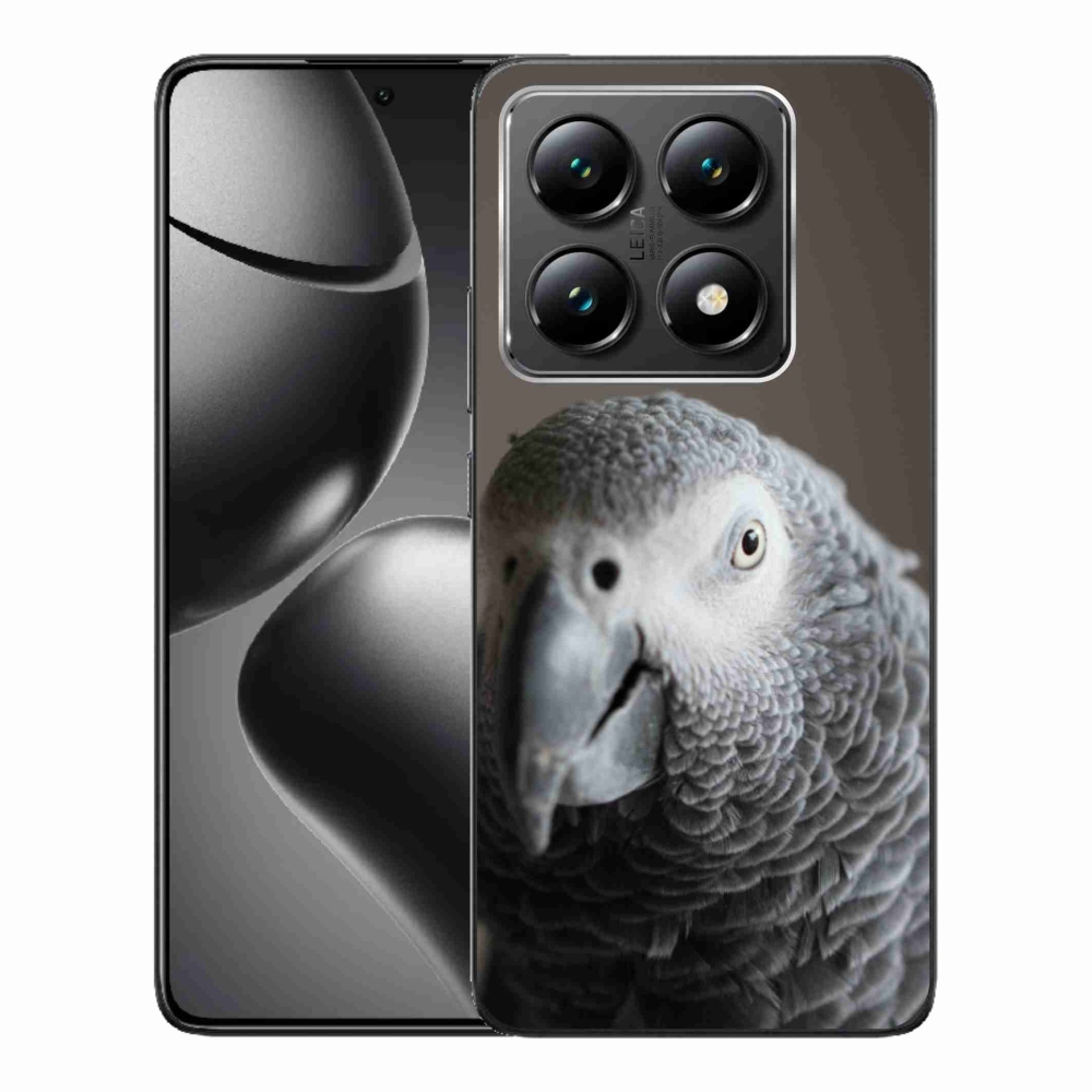 Gélový kryt mmCase na Xiaomi 14T - papagáj žako 2