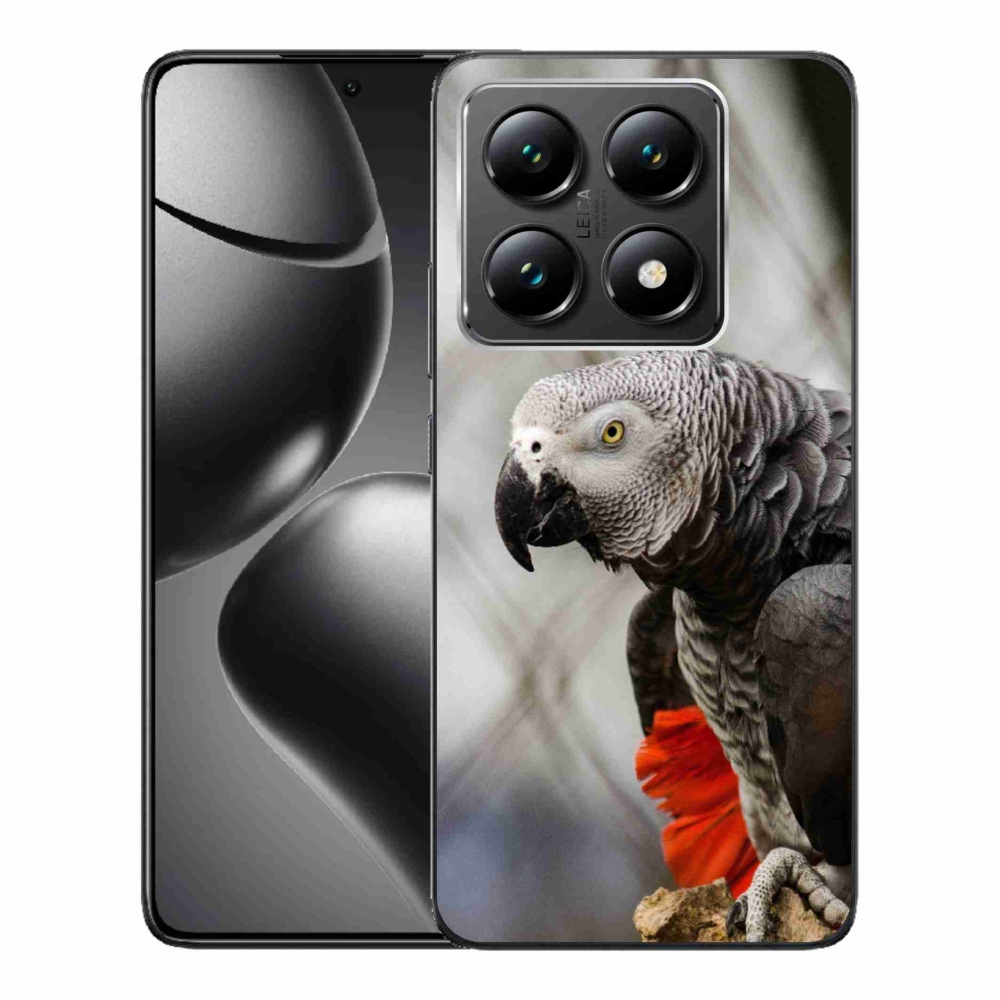 Gélový kryt mmCase na Xiaomi 14T - papagáj žako 3