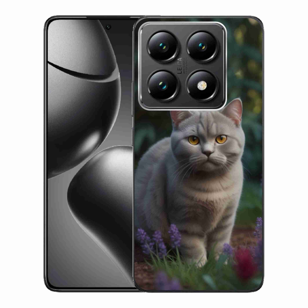 Gélový kryt mmCase na Xiaomi 14T Pro - britská mačka