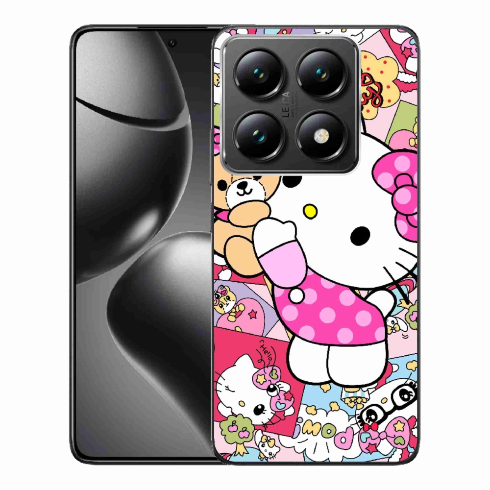 Gélový kryt mmCase na Xiaomi 14T Pro - cute kitty