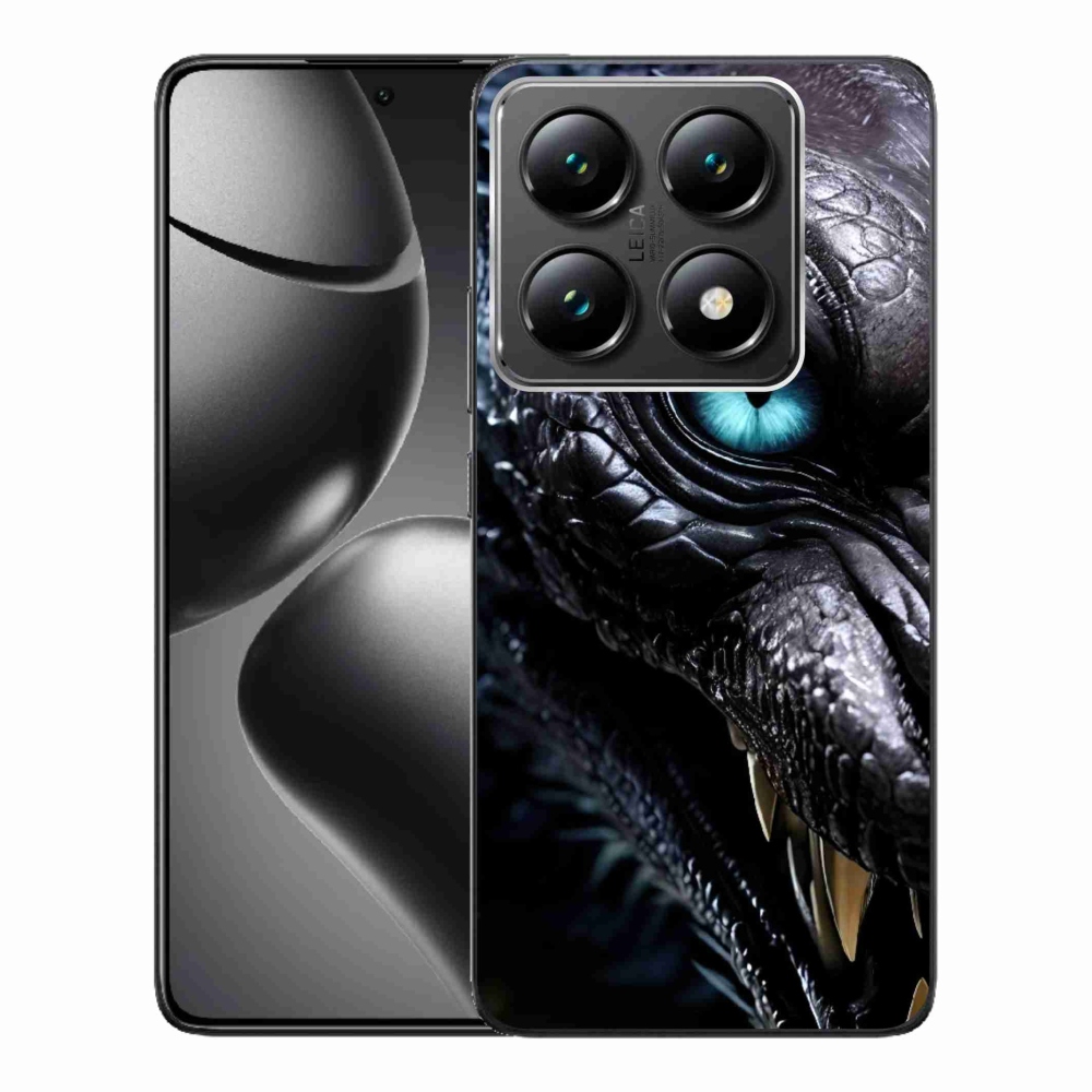 Gélový kryt mmCase na Xiaomi 14T Pro - dračí pohľad