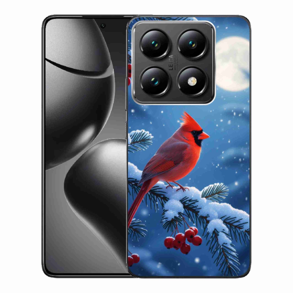 Gélový kryt mmCase na Xiaomi 14T Pro - kardinál červený