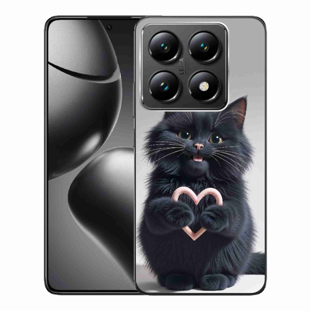 Gélový kryt mmCase na Xiaomi 14T Pro - mačacia láska 3
