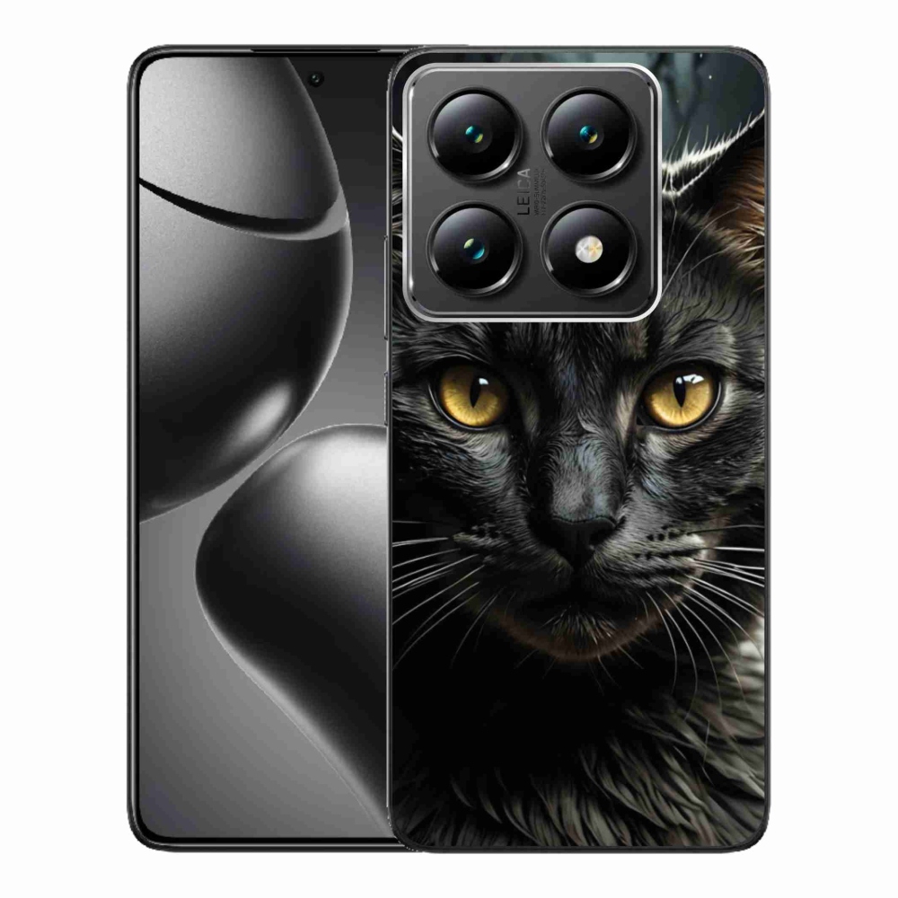 Gélový kryt mmCase na Xiaomi 14T Pro - mačacie pohľad 3
