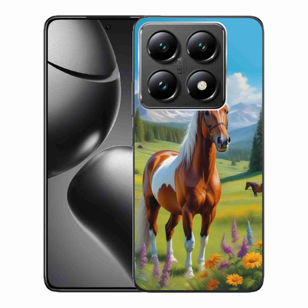 Gélový kryt mmCase na Xiaomi 14T Pro - kôň na lúke