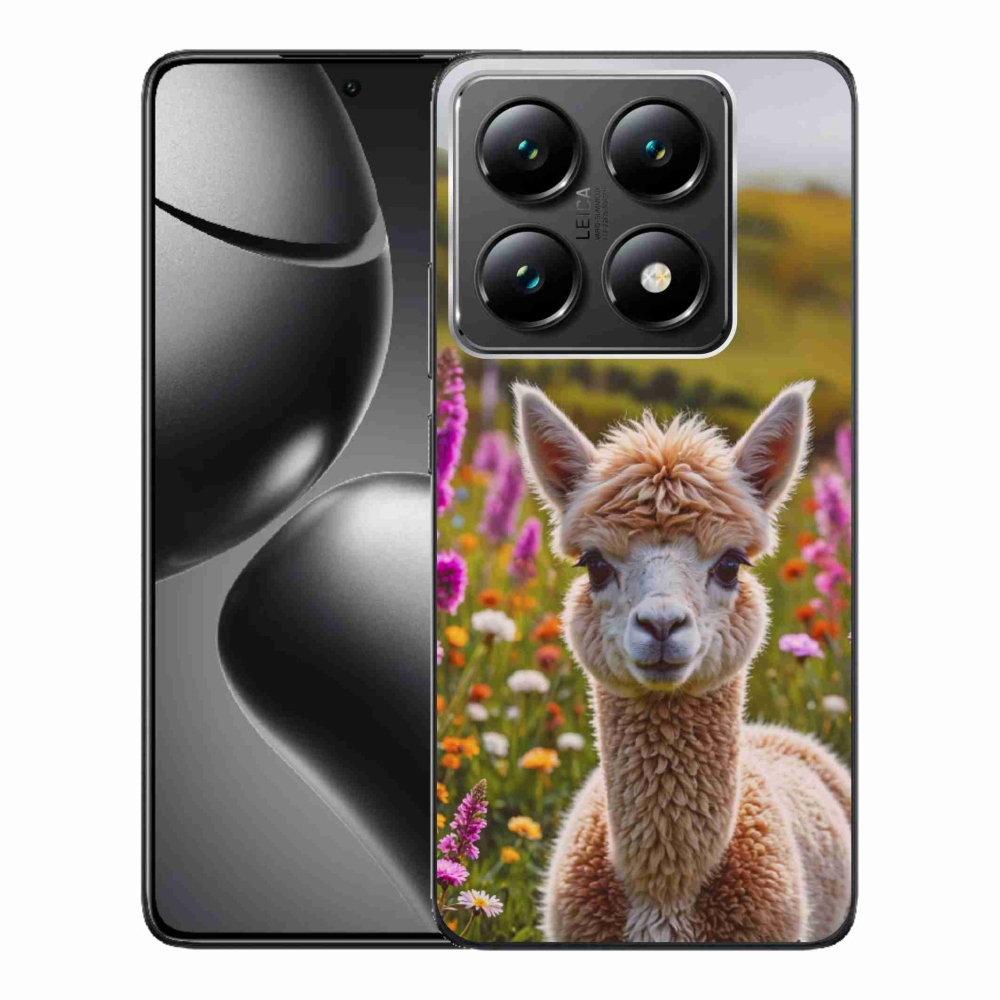 Gélový kryt mmCase na Xiaomi 14T Pro - lama na lúke