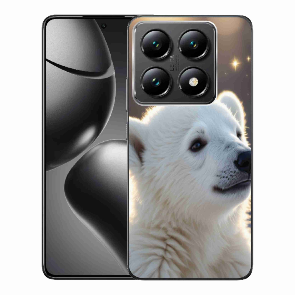 Gélový kryt mmCase na Xiaomi 14T Pro - ľadový medveď