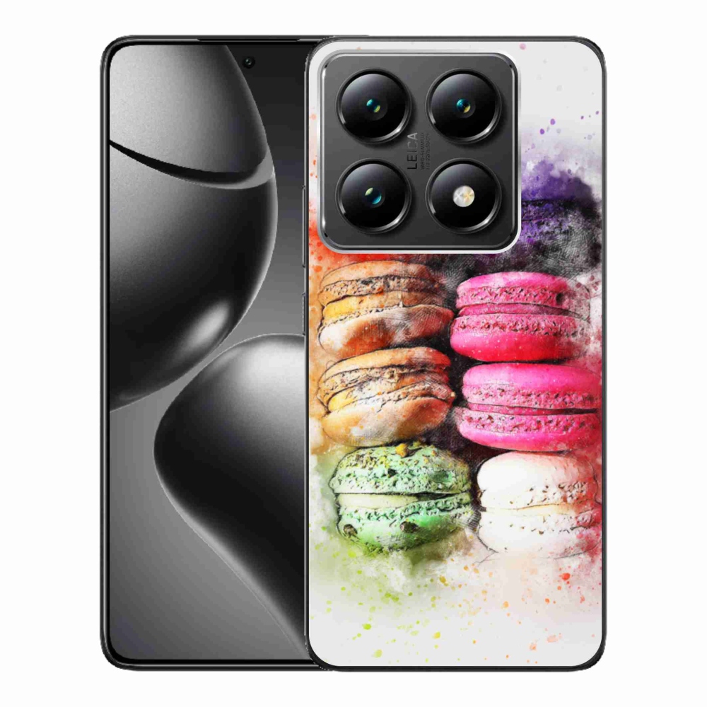 Gélový kryt mmCase na Xiaomi 14T Pro - makrónky