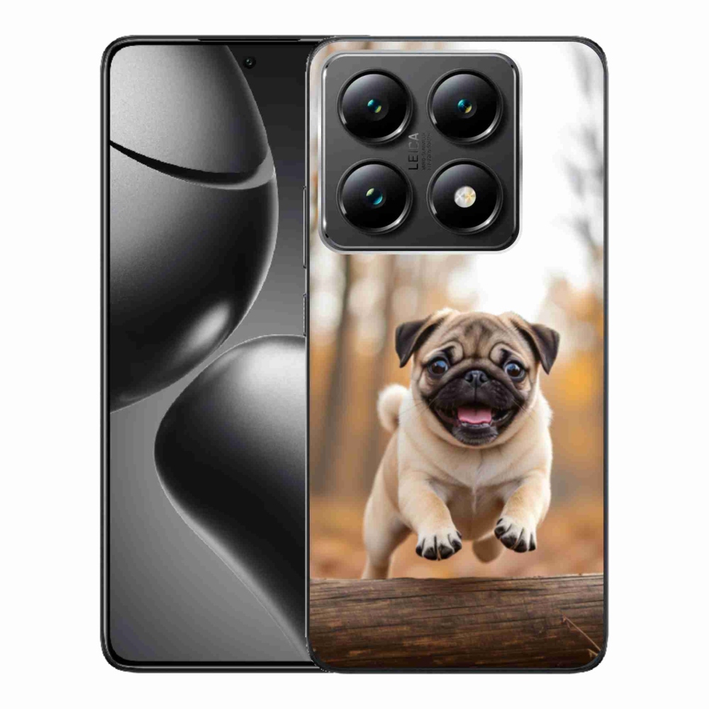 Gélový kryt mmCase na Xiaomi 14T Pro - mops 2