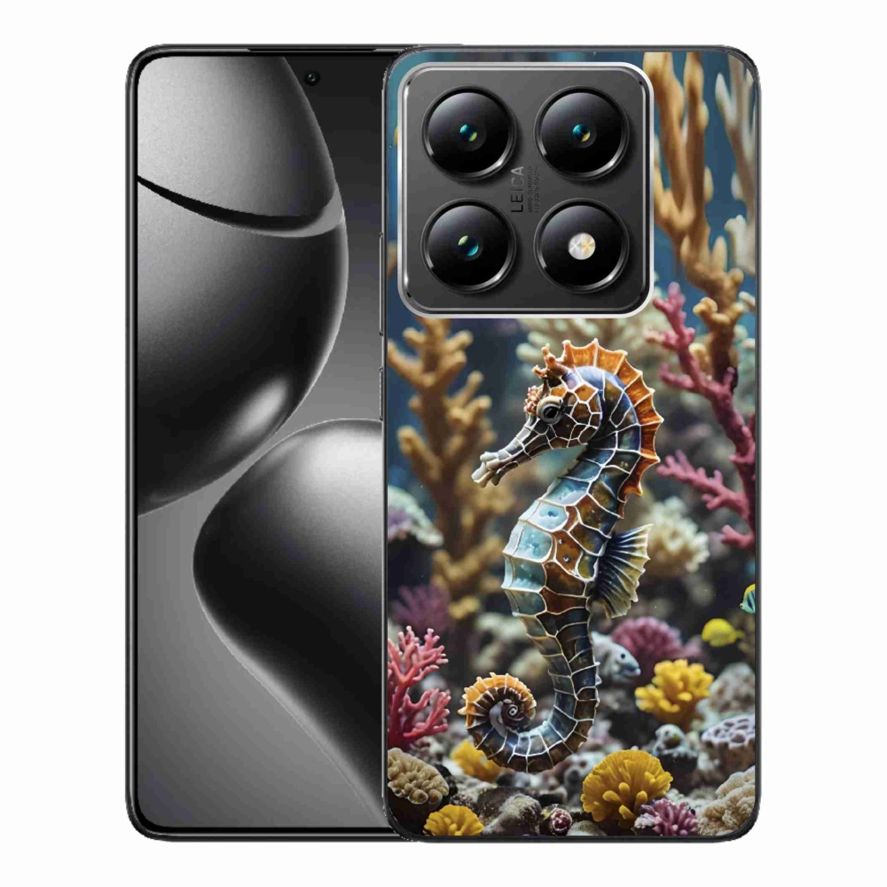 Gélový kryt mmCase na Xiaomi 14T Pro - morský koník 2