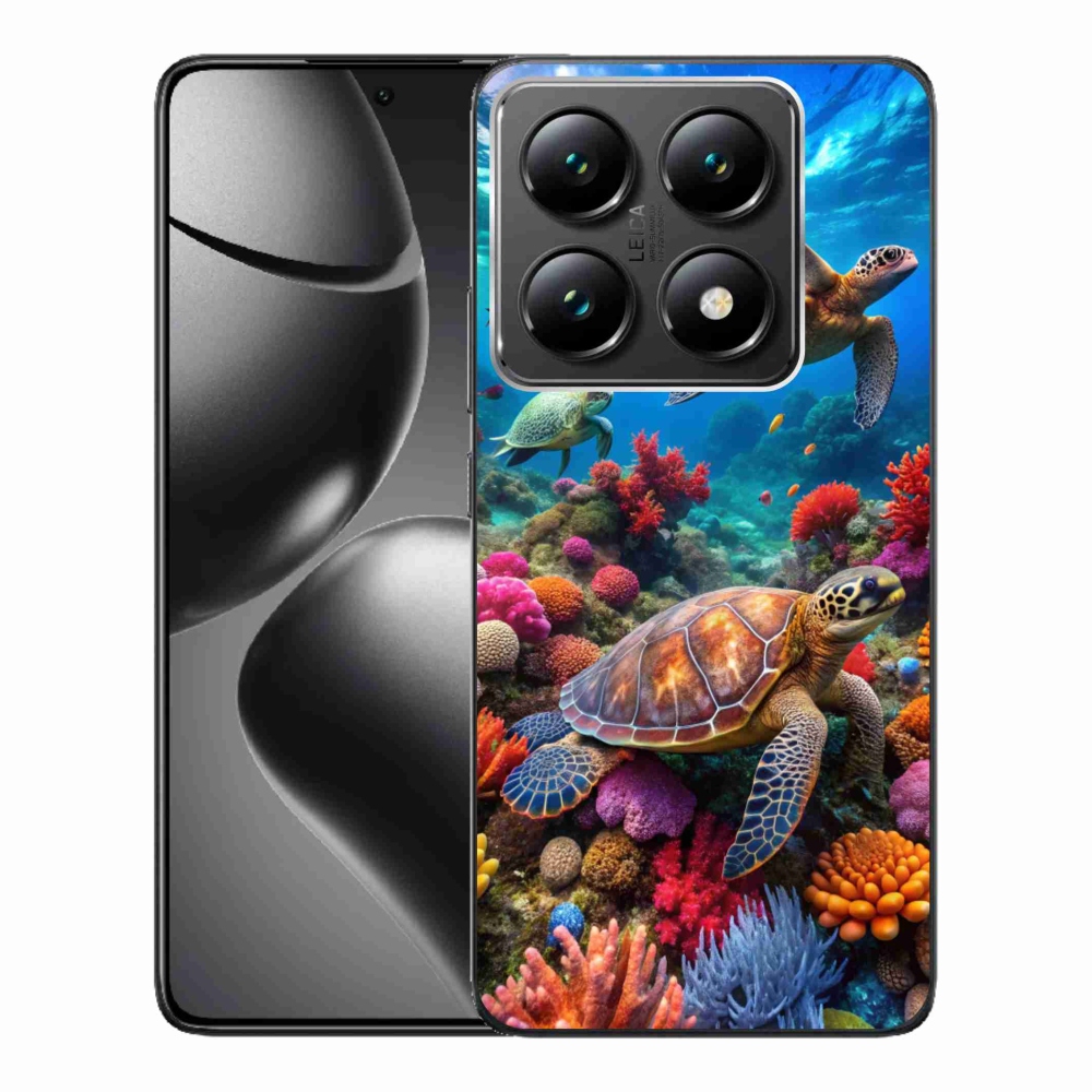 Gélový kryt mmCase na Xiaomi 14T Pro - morský svet 2