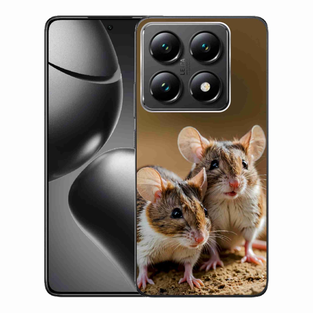 Gélový kryt mmCase na Xiaomi 14T Pro - myší duo