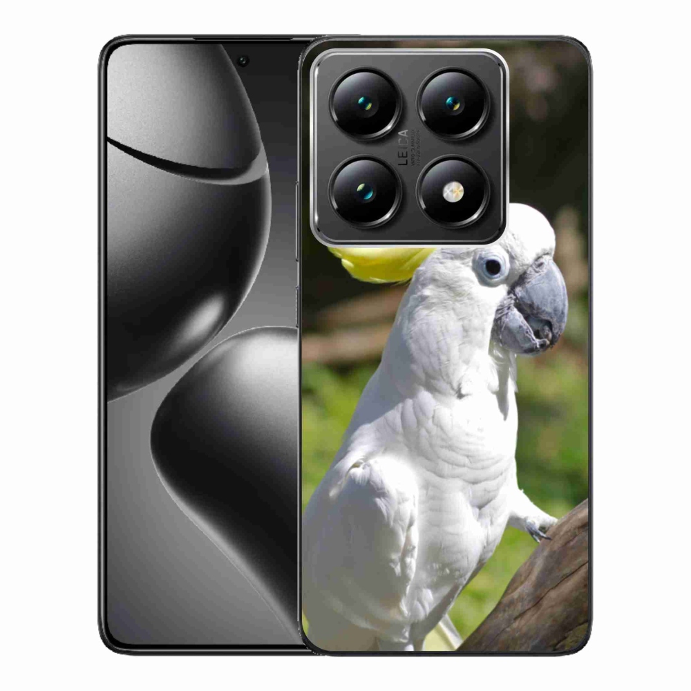 Gélový kryt mmCase na Xiaomi 14T Pro - papagáj kakadu 2