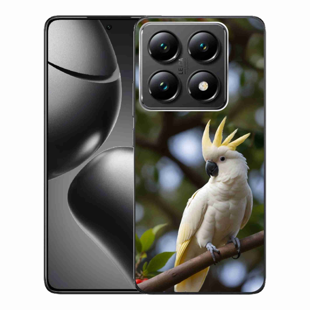 Gélový kryt mmCase na Xiaomi 14T Pro - papagáj kakadu 3