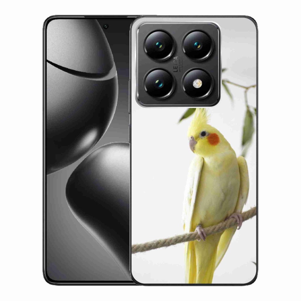 Gélový kryt mmCase na Xiaomi 14T Pro - papagáj korela chocholatá