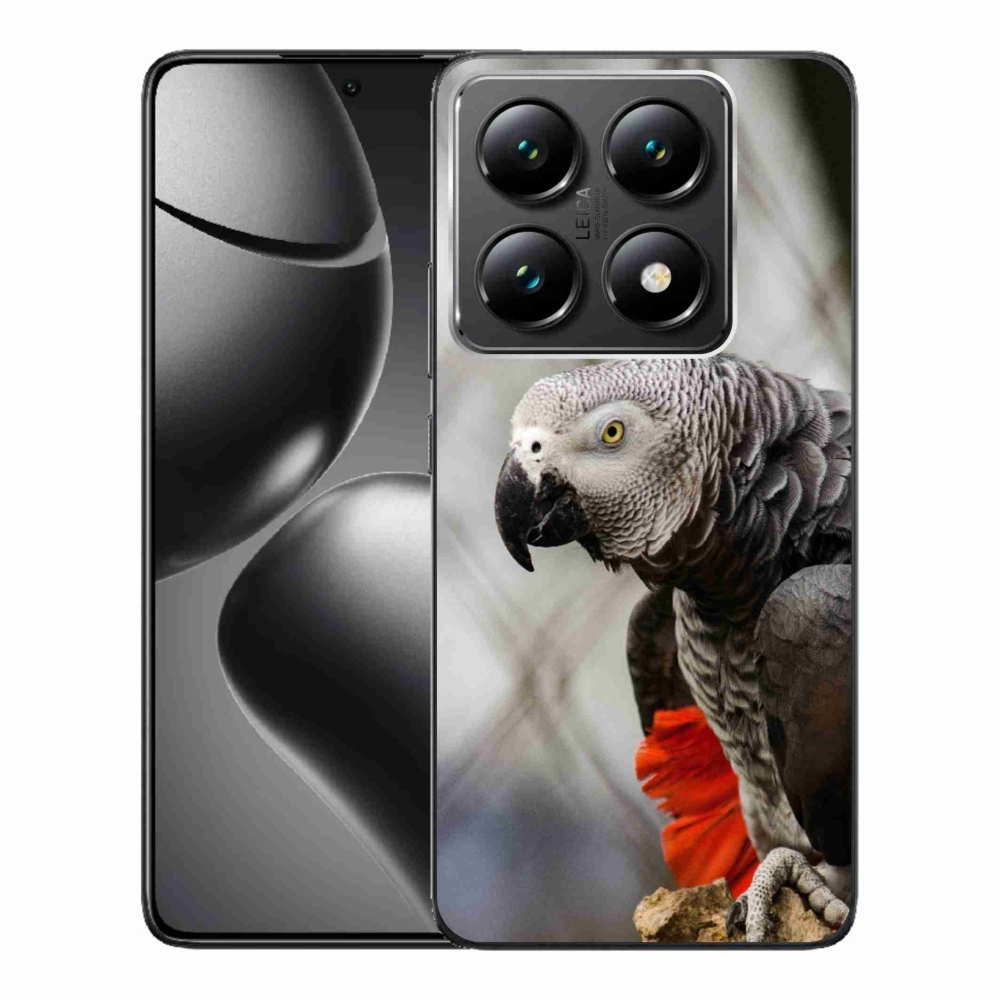 Gélový kryt mmCase na Xiaomi 14T Pro - papagáj žako 3