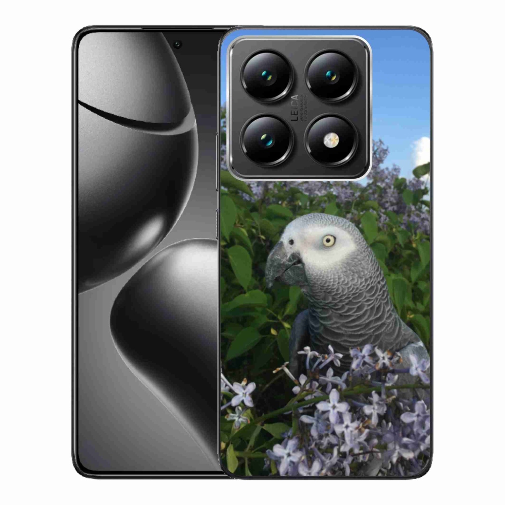 Gélový kryt mmCase na Xiaomi 14T Pro - papagáj žako