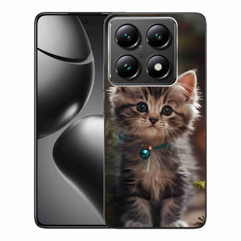 Gélový kryt mmCase na Xiaomi 14T Pro - roztomilé mačiatko 11