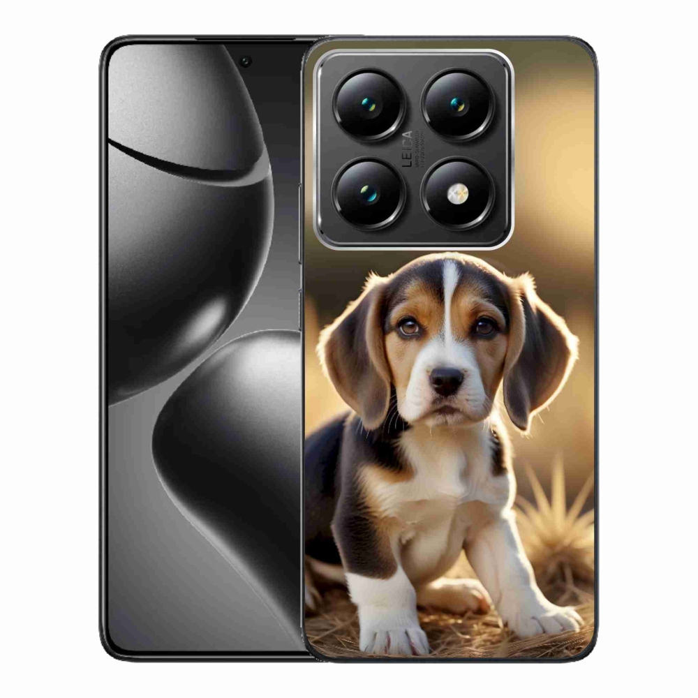 Gélový kryt mmCase na Xiaomi 14T Pro - roztomilý bígl