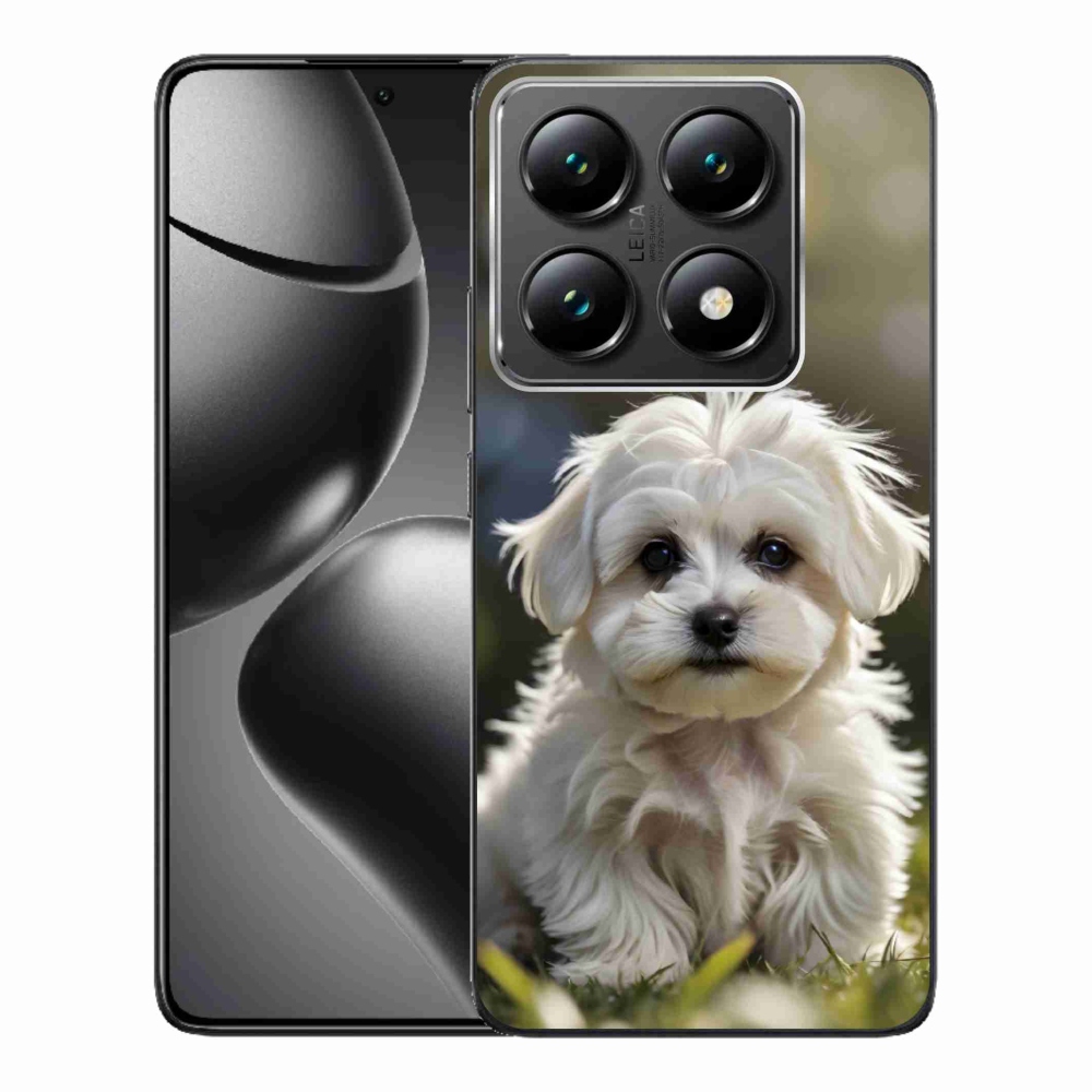 Gélový kryt mmCase na Xiaomi 14T Pro - roztomilý maltézsky psík