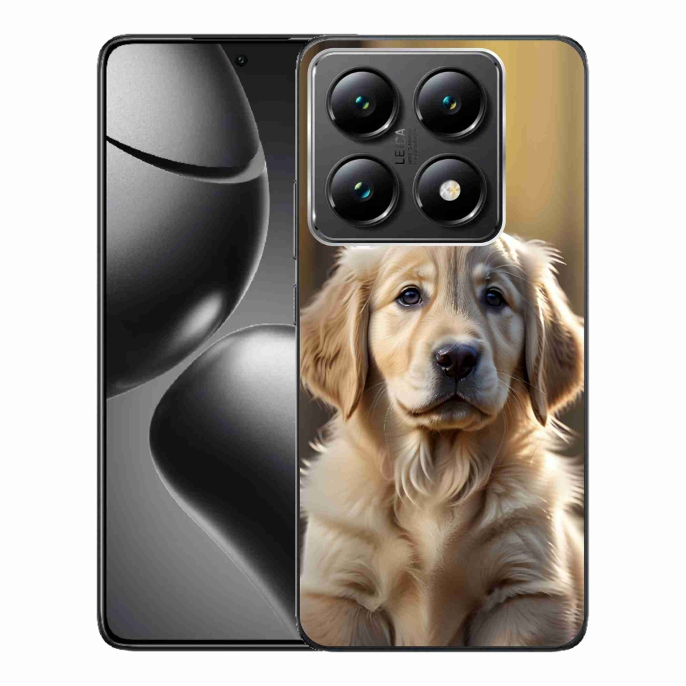Gélový kryt mmCase na Xiaomi 14T Pro - roztomilý zlatý retriever