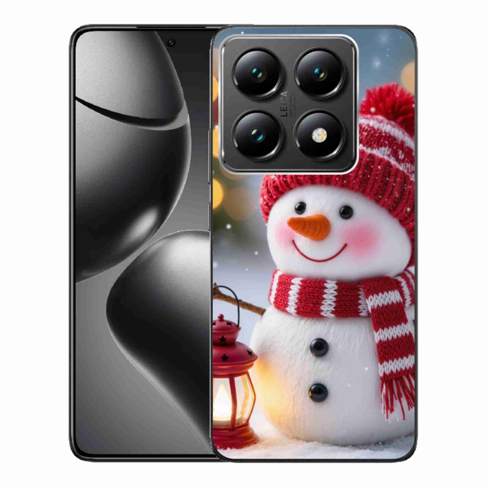 Gélový kryt mmCase na Xiaomi 14T Pro - snehuliak 2