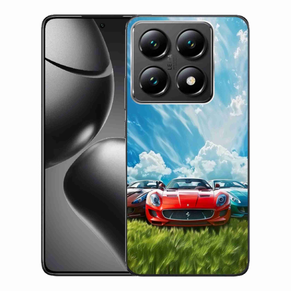 Gélový kryt mmCase na Xiaomi 14T Pro - športové vozidlá