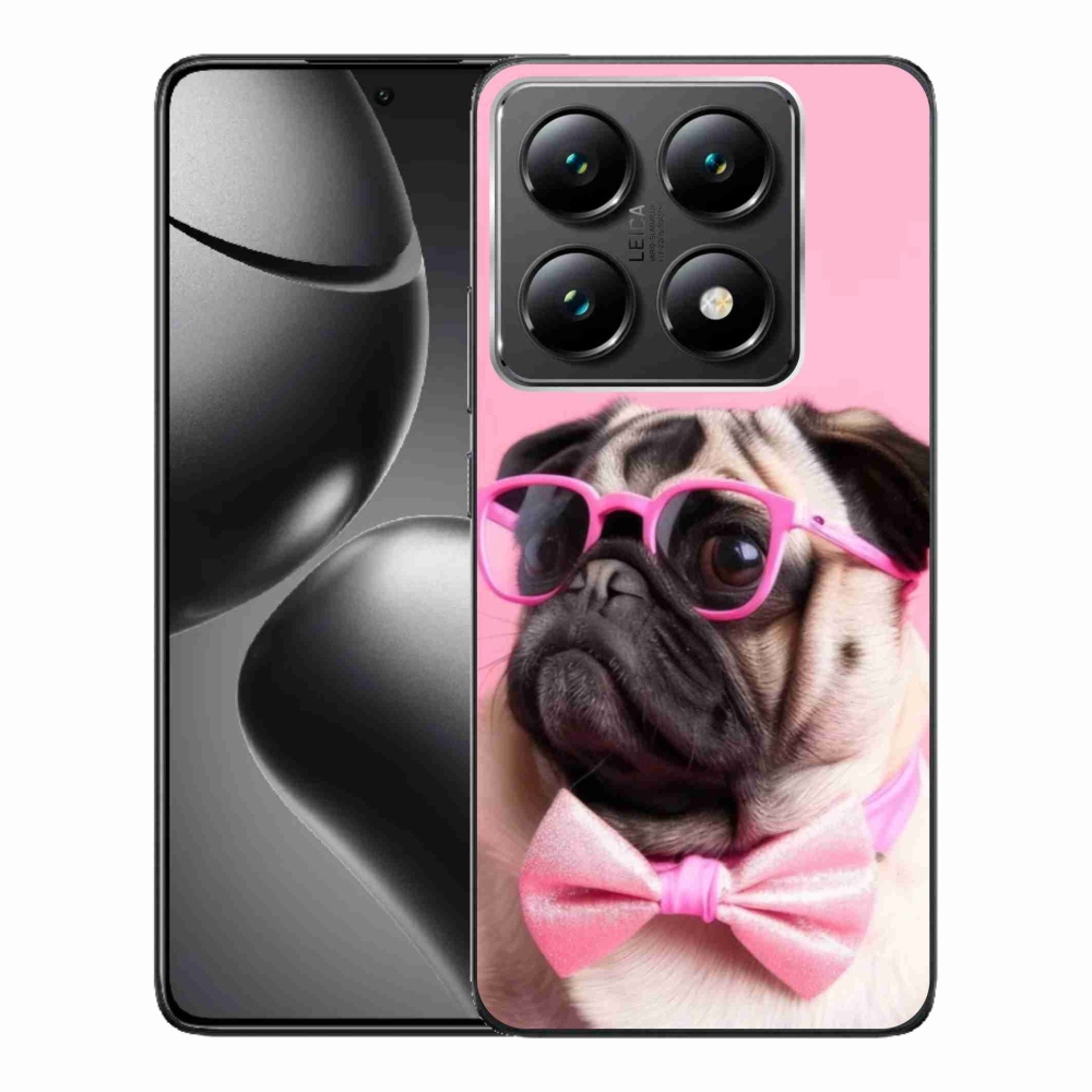 Gélový kryt mmCase na Xiaomi 14T Pro - štýlový mops