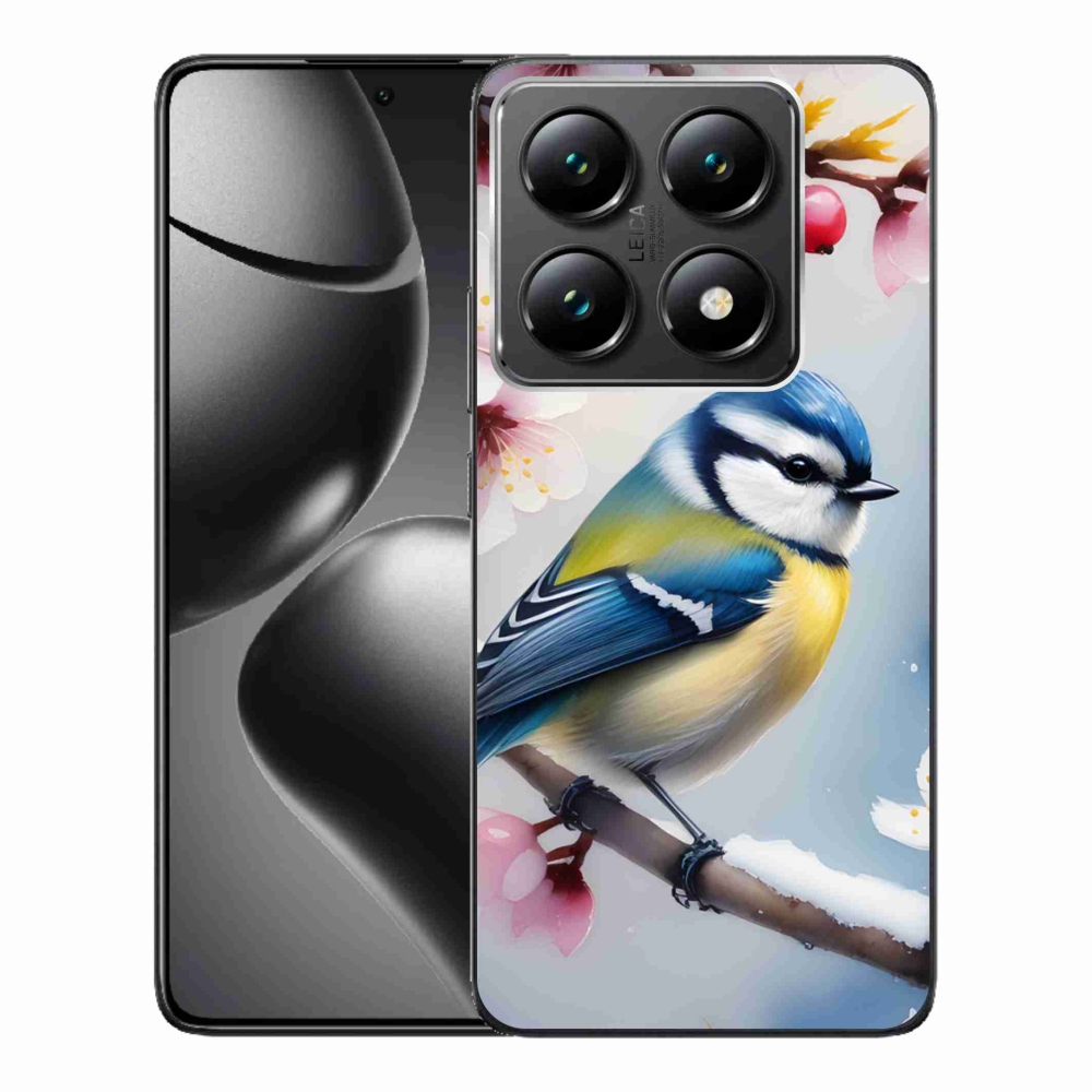 Gélový kryt mmCase na Xiaomi 14T Pro - sýkorka