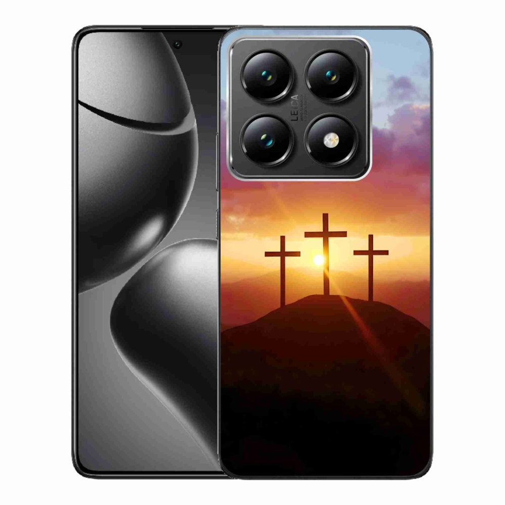 Gélový kryt mmCase na Xiaomi 14T Pro - tri kríža