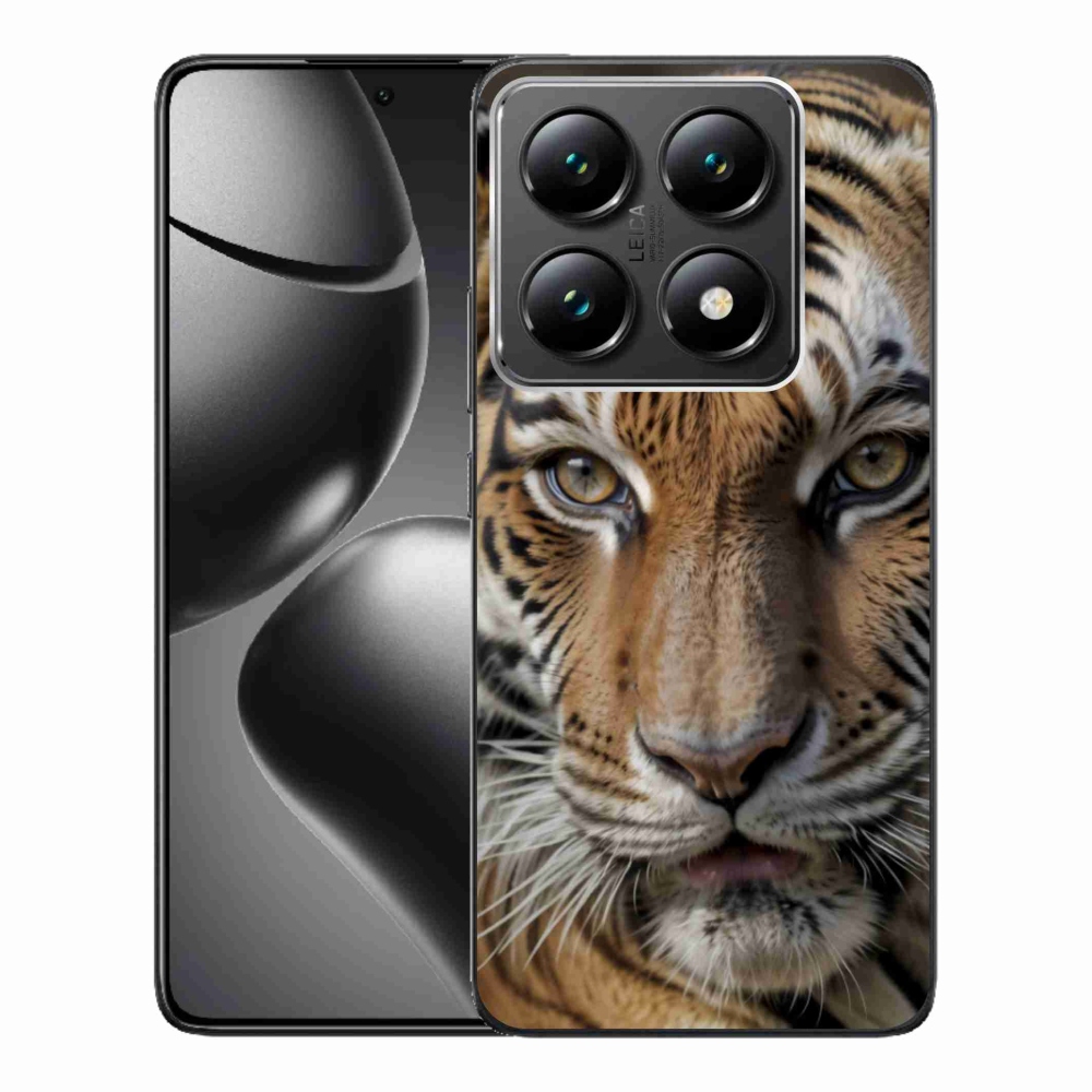 Gélový kryt mmCase na Xiaomi 14T Pro - tigrie pohľad