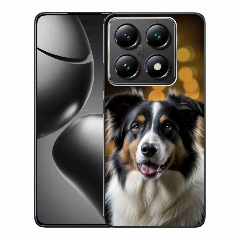 Gélový kryt mmCase na Xiaomi 14T Pro - usmievavý austrálsky ovčiak