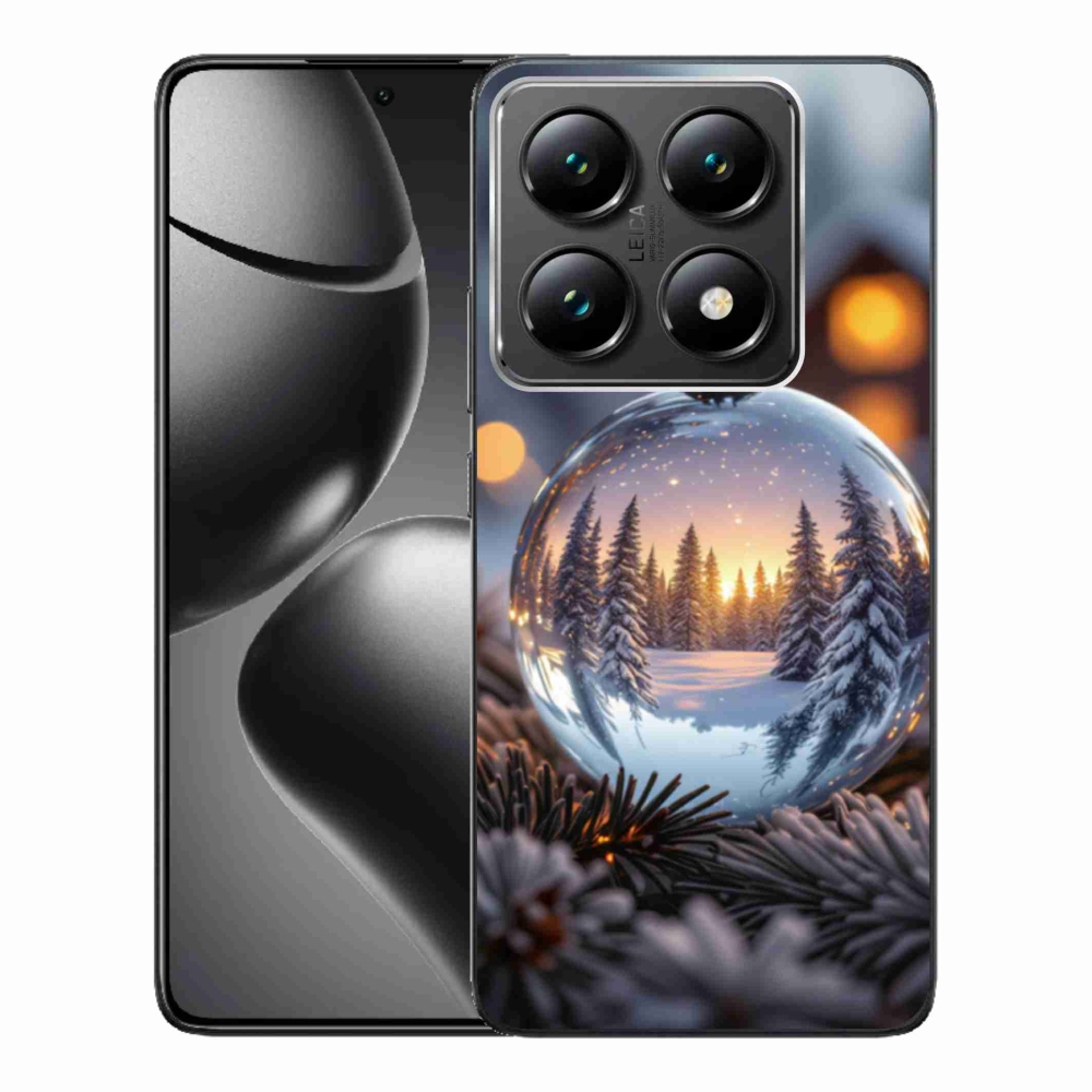Gélový kryt mmCase na Xiaomi 14T Pro - vianočná ozdoba