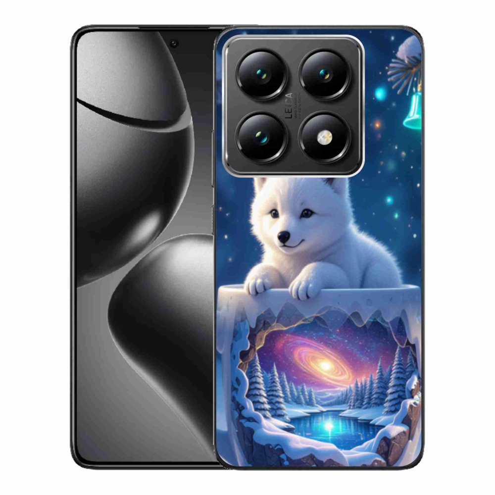 Gélový kryt mmCase na Xiaomi 14T Pro - vianočné šteňa