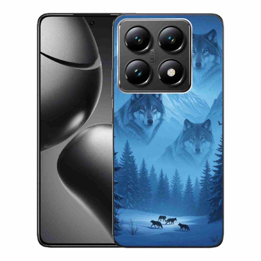Gélový kryt mmCase na Xiaomi 14T Pro - vlčia svorka