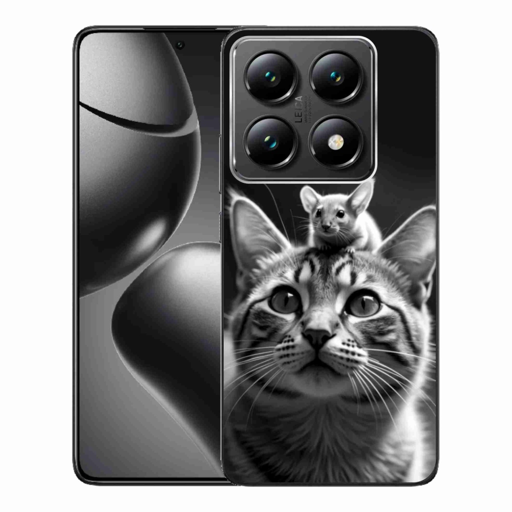 Gélový kryt mmCase na Xiaomi 14T Pro - zvieracie priateľstvo 2