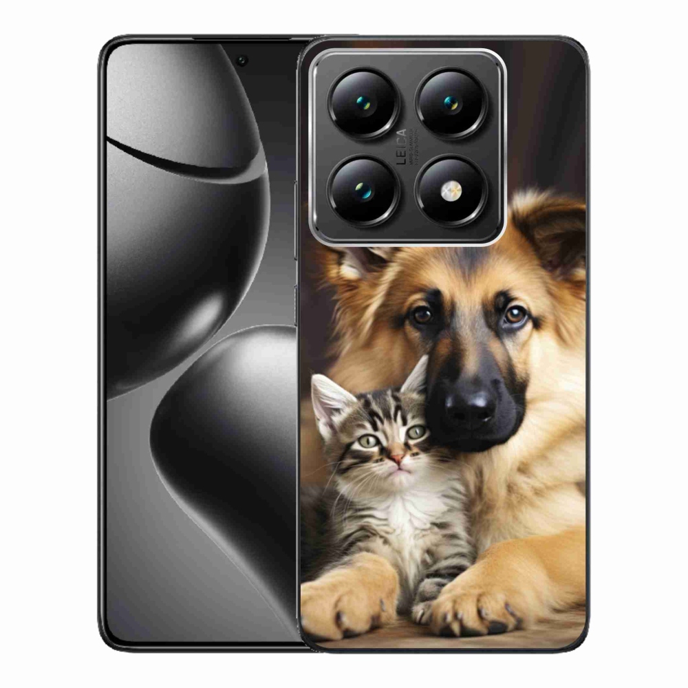 Gélový kryt mmCase na Xiaomi 14T Pro - zvieracie priateľstvo