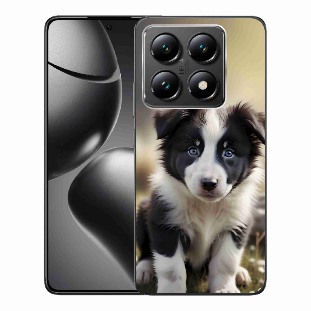 Gélový kryt mmCase na Xiaomi 14T - roztomilá border kólia