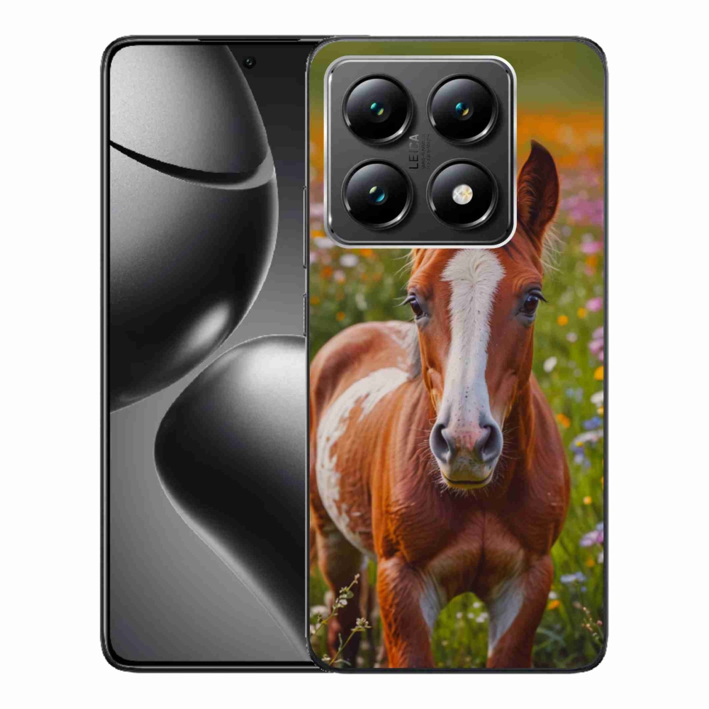 Gélový kryt mmCase na Xiaomi 14T - roztomilé žriebä