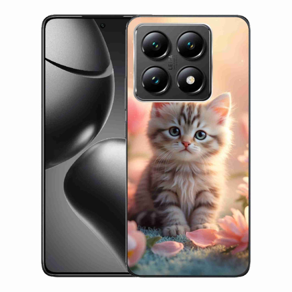 Gélový kryt mmCase na Xiaomi 14T - roztomilé mačiatko 8