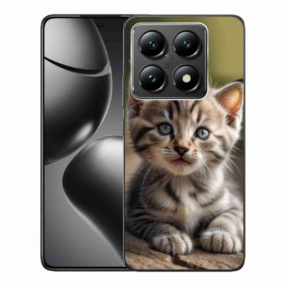 Gélový kryt mmCase na Xiaomi 14T - roztomilé mačiatko 9