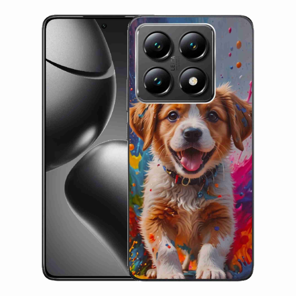 Gélový kryt mmCase na Xiaomi 14T - roztomilé šteňa 3
