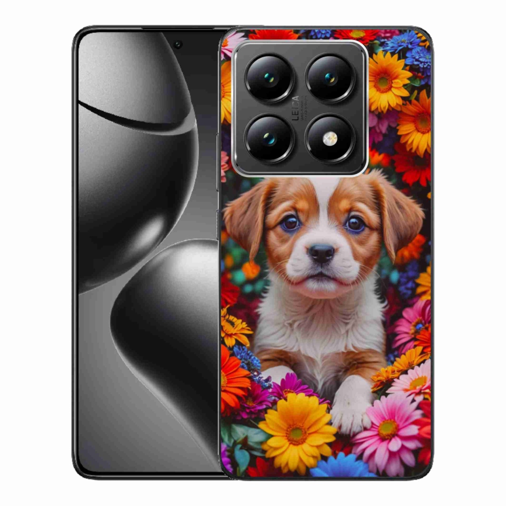 Gélový kryt mmCase na Xiaomi 14T - roztomilé šteňa