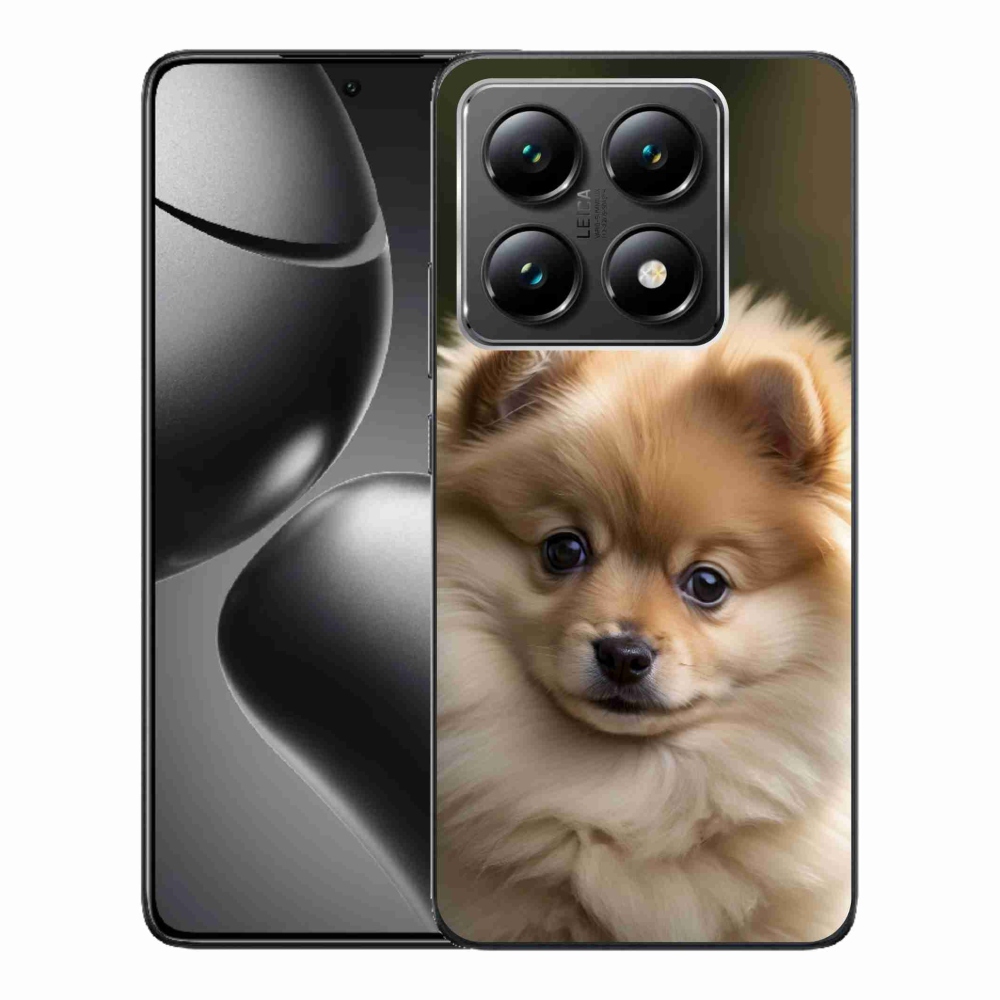 Gélový kryt mmCase na Xiaomi 14T - roztomilý pomeranian 2