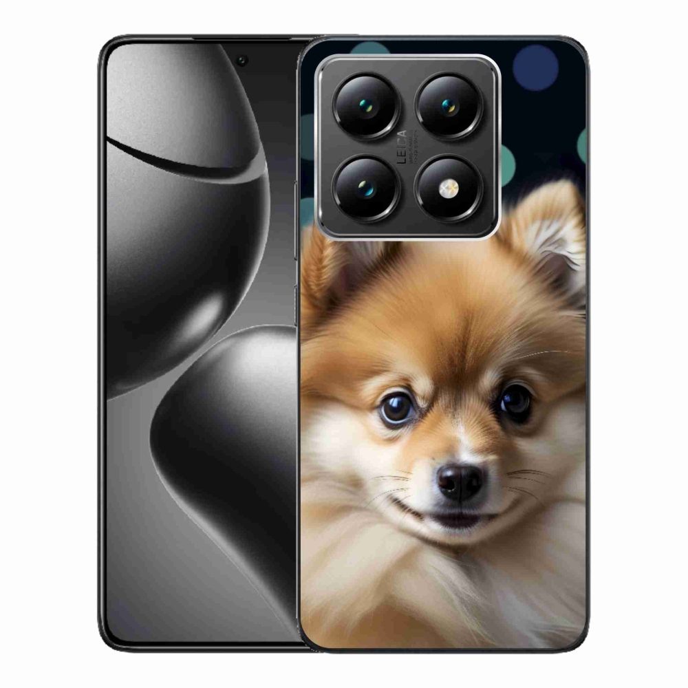 Gélový kryt mmCase na Xiaomi 14T - roztomilý pomeranian