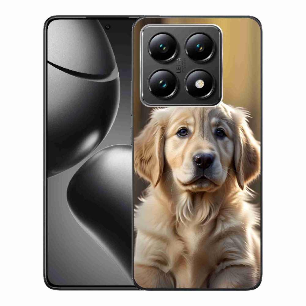Gélový kryt mmCase na Xiaomi 14T - roztomilý zlatý retriever