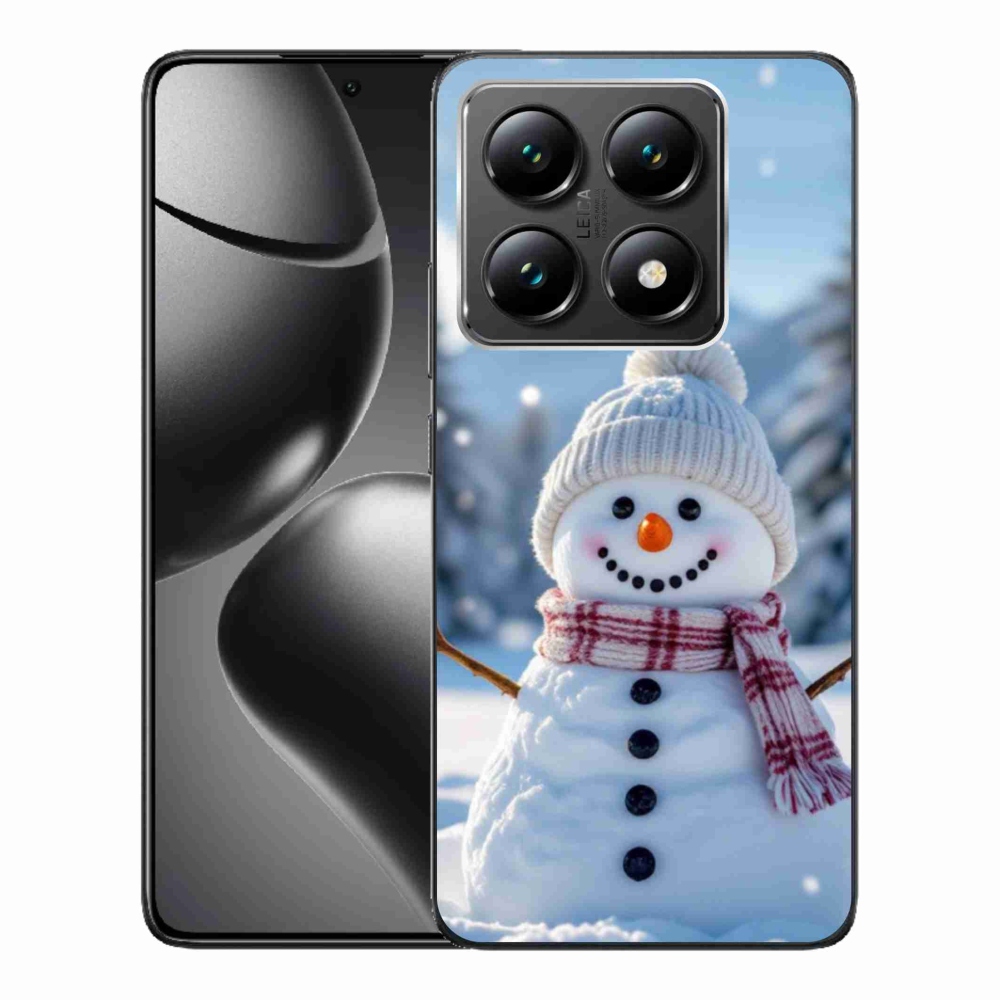 Gélový kryt mmCase na Xiaomi 14T - snehuliak 3