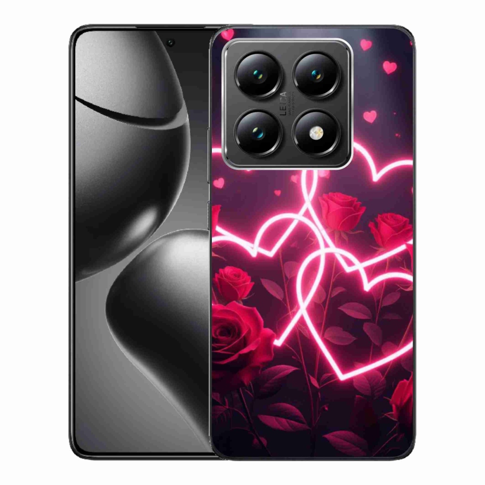 Gélový kryt mmCase na Xiaomi 14T - srdce lásky