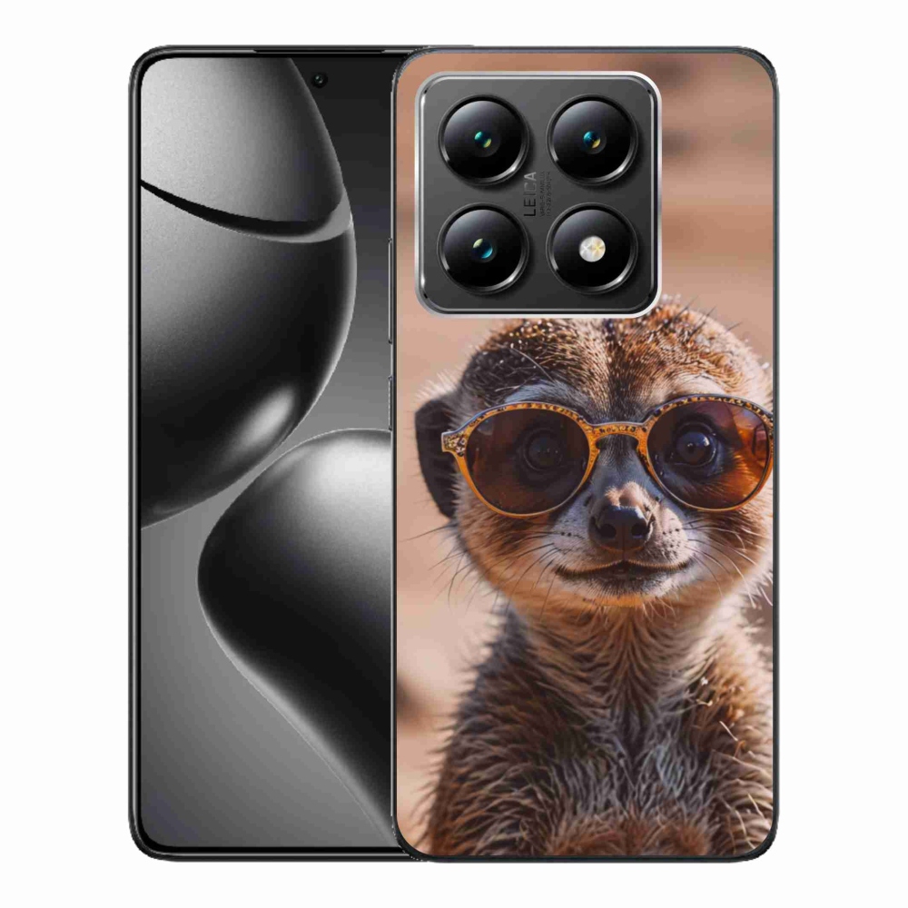Gélový kryt mmCase na Xiaomi 14T - štýlová surikata