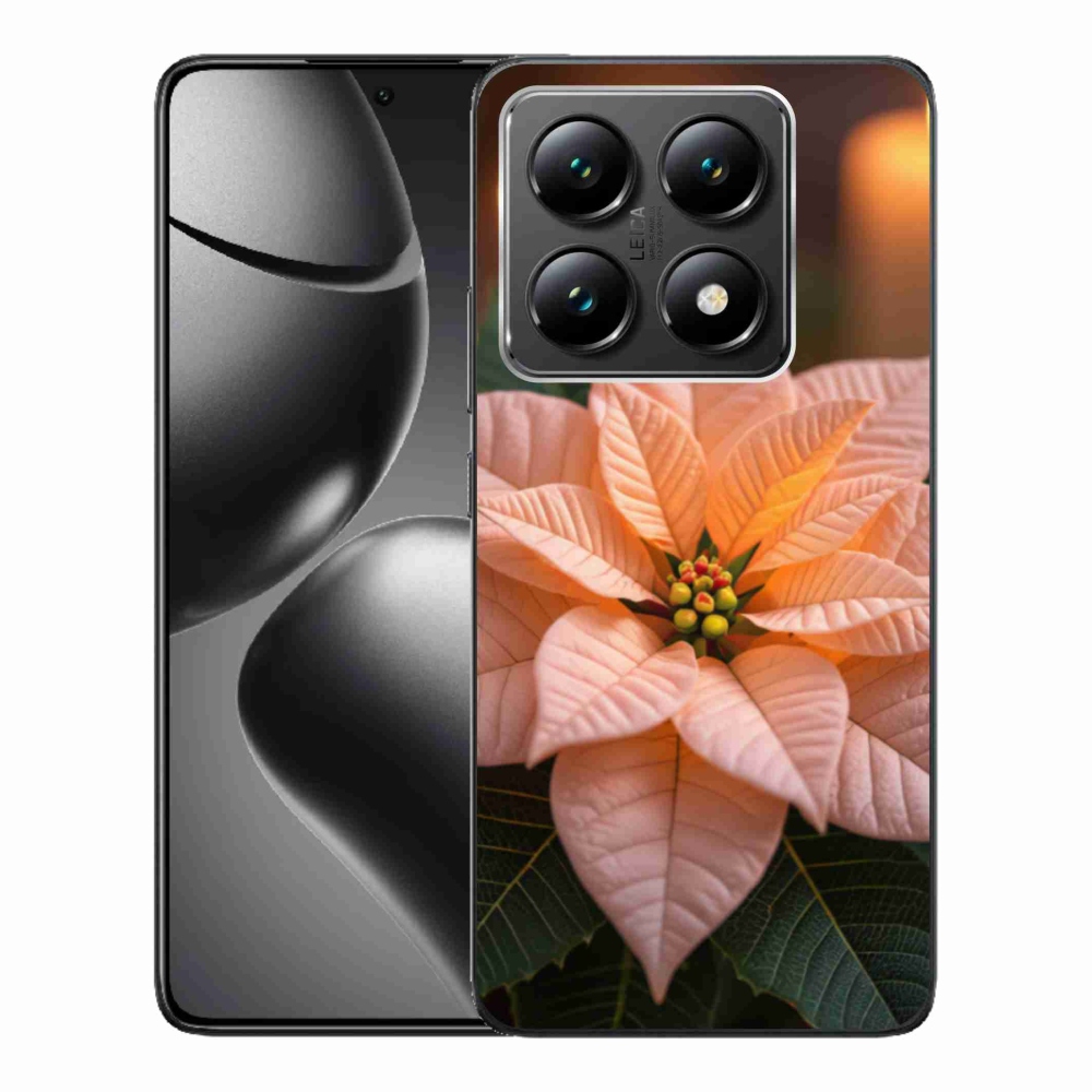 Gélový kryt mmCase na Xiaomi 14T - vianočná hviezda